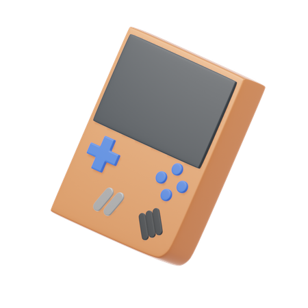 Handheld Game  3D Icon