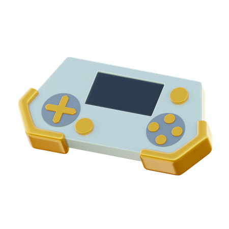 Handheld Gaming Console  3D Icon
