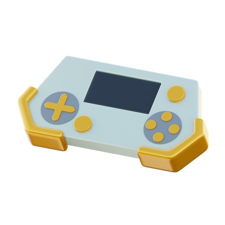 Handheld Gaming Console  3D Icon