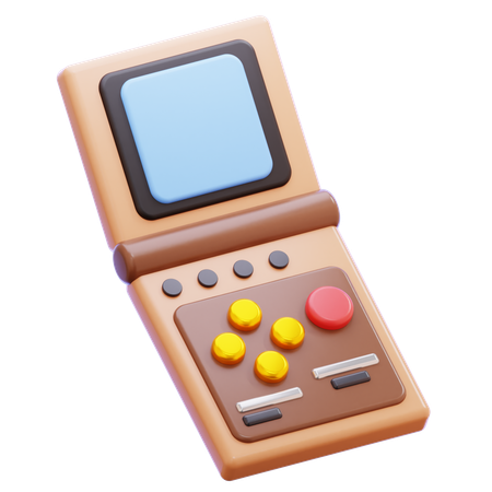 Handheld Gaming Device  3D Icon
