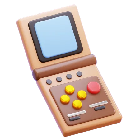 Handheld Gaming Device  3D Icon