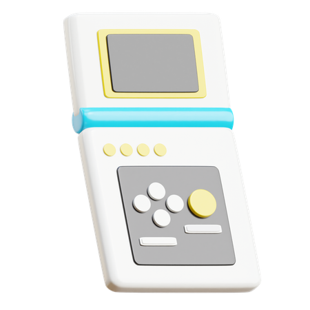 Handheld Gaming Device  3D Icon