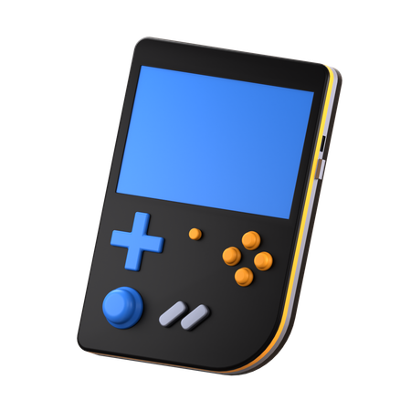 Handheld Gaming Device  3D Icon