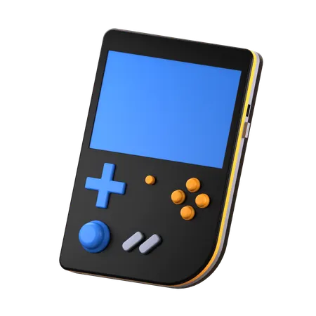 Handheld Gaming Device  3D Icon