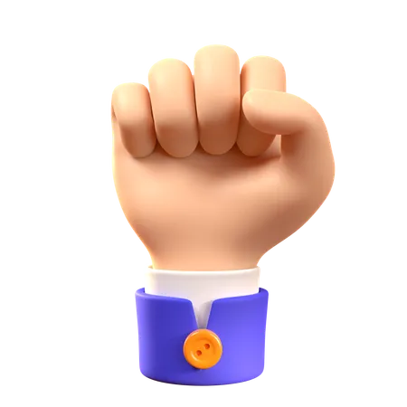 Handheld Hand Gesture  3D Icon