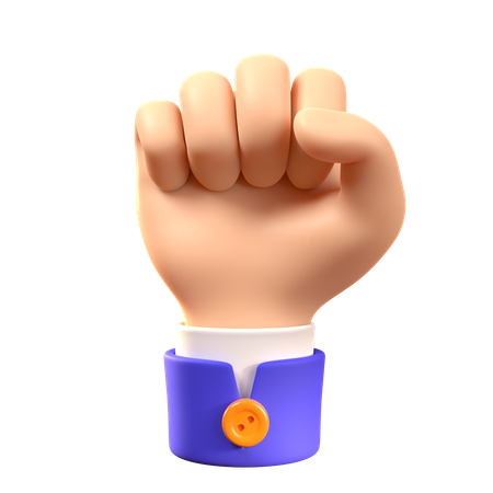 Handheld Hand Gesture  3D Icon