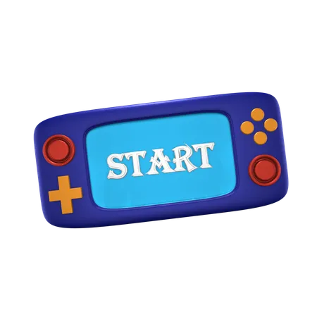 Handheld-Spiel  3D Icon