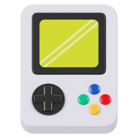 Handheld-Spielkonsole  3D Icon