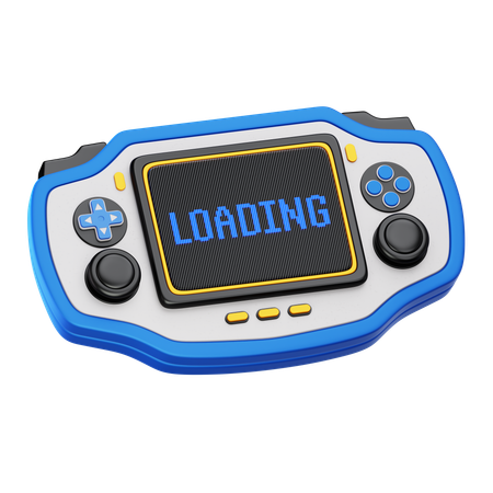 Handheld Video Game  3D Icon
