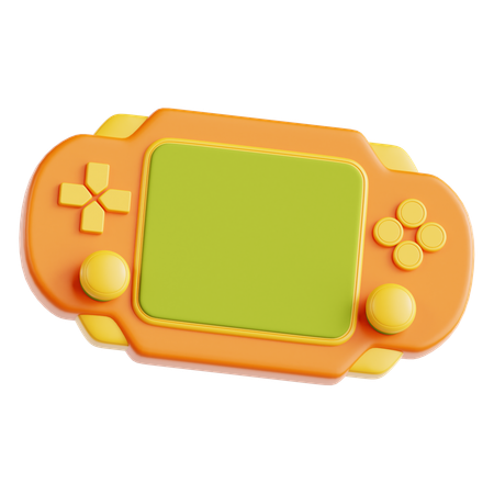 Handheld Video Game  3D Icon