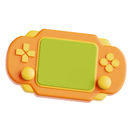 Handheld Video Game  3D Icon