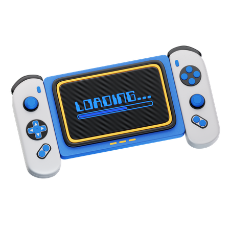 Handheld Video Game  3D Icon