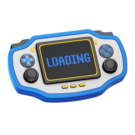 Handheld Video Game  3D Icon