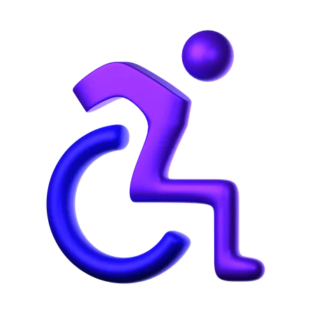 Símbolo de Handicap II  3D Icon