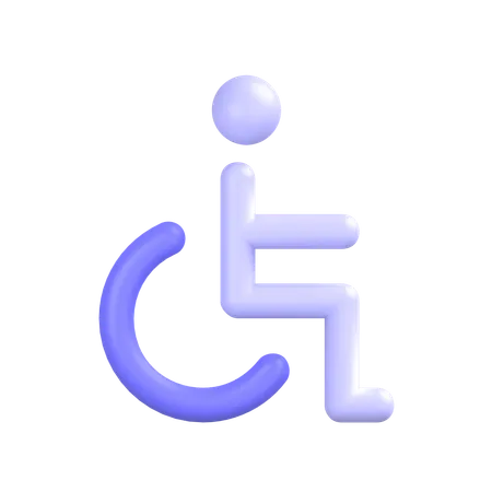 Handicap Symbol  3D Icon