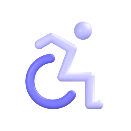 Handicap Symbol  3D Icon