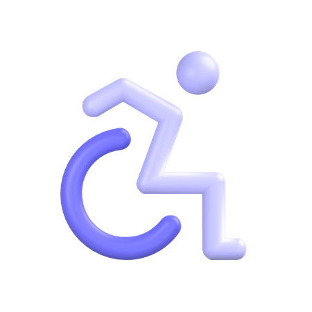 Handicap Symbol  3D Icon