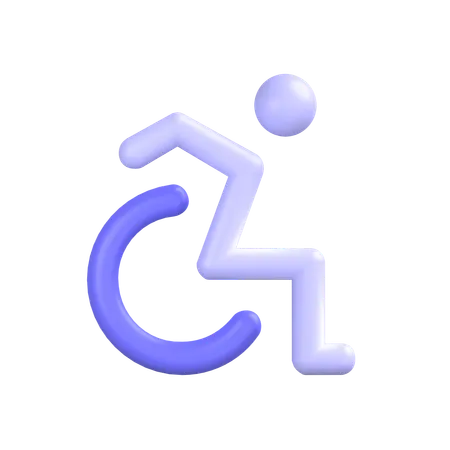 Handicap Symbol  3D Icon