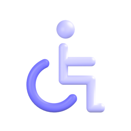 Handicap Symbol  3D Icon