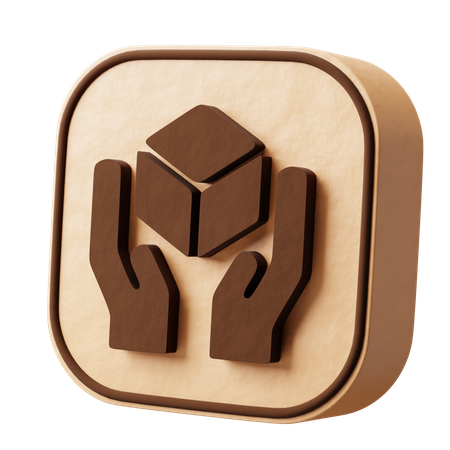 Handle with care  3D Icon