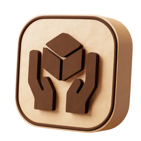 Handle with care  3D Icon