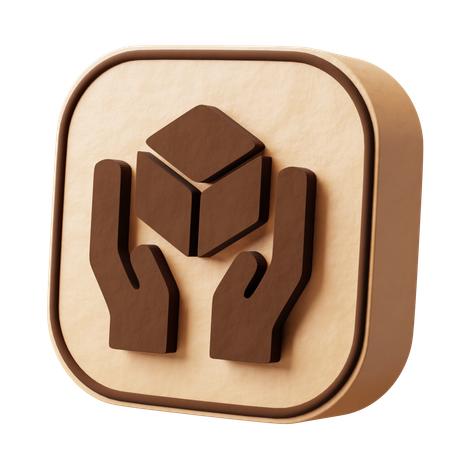 Handle with care  3D Icon