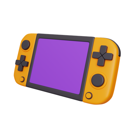 Handled Console  3D Icon