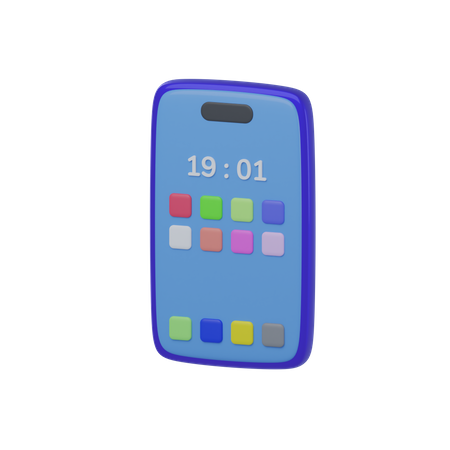 Handphone  3D Icon