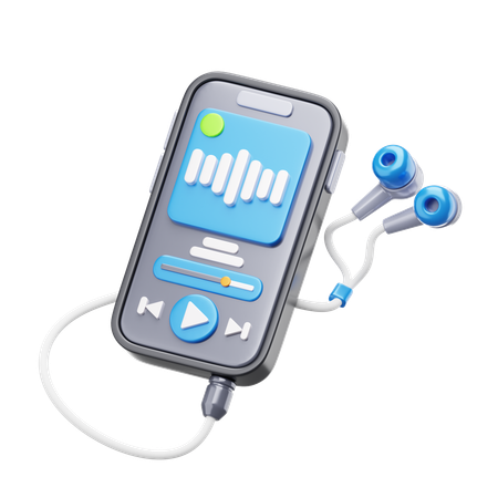 Handphone Podcast  3D Icon