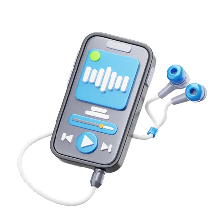 Handphone Podcast  3D Icon