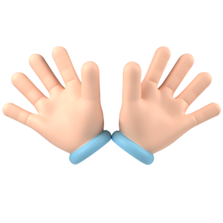 Hands  3D Icon