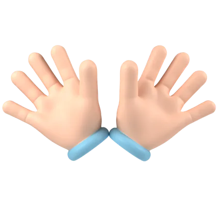 Hands  3D Icon