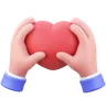 Hands Holding Heart