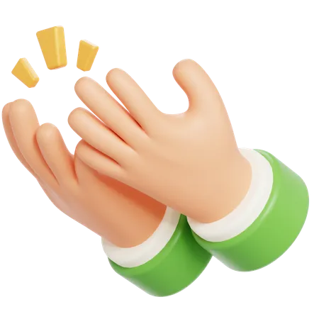 Hands praying  3D Icon