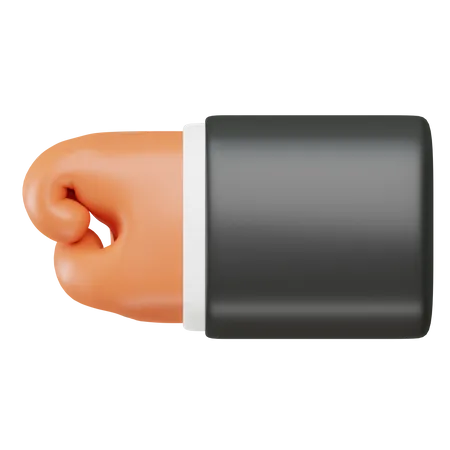 Handschlag-Geste  3D Icon