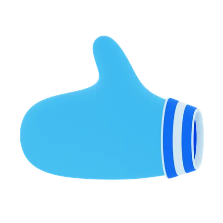 Handschuh  3D Icon