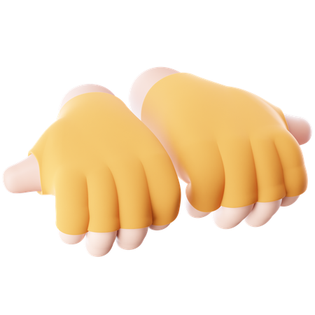 Handschuh  3D Icon
