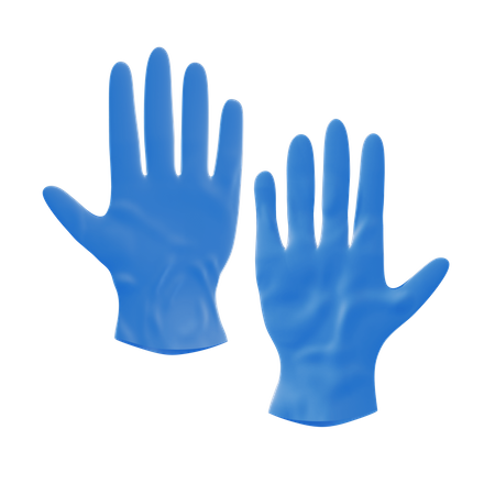 Handschuhe  3D Illustration