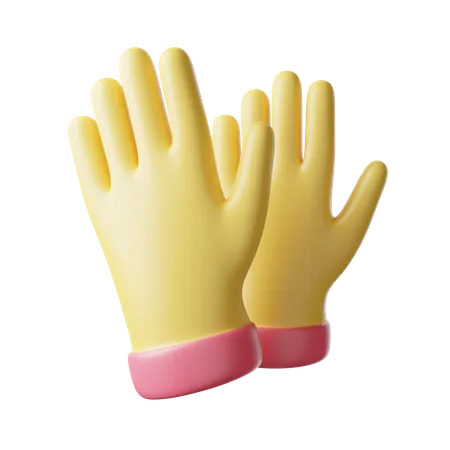 Handschuhe  3D Illustration