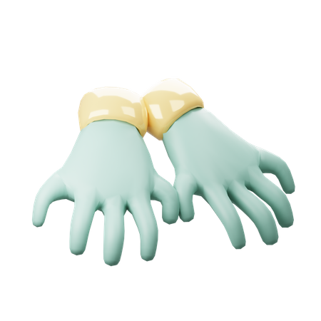 Handschuhe  3D Icon