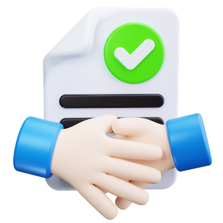 Handshake  3D Icon