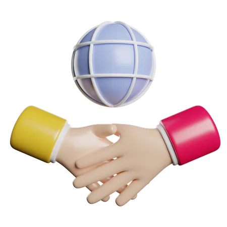 Handshake  3D Icon