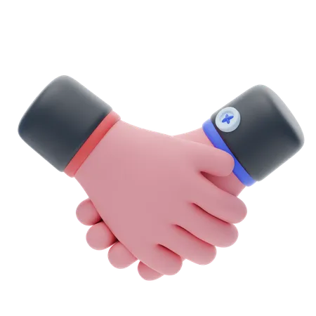 Handshake  3D Icon