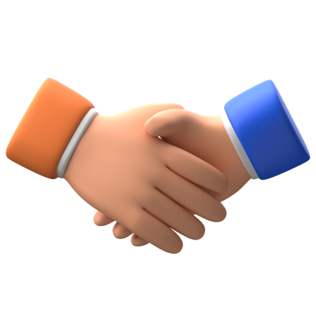 Handshake  3D Icon