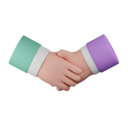 Handshake  3D Icon