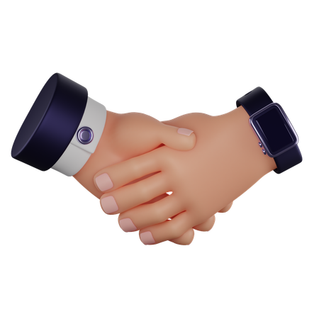 Handshake  3D Icon