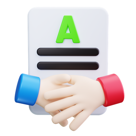 Handshake  3D Icon