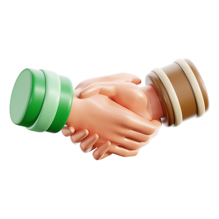 Handshake  3D Icon