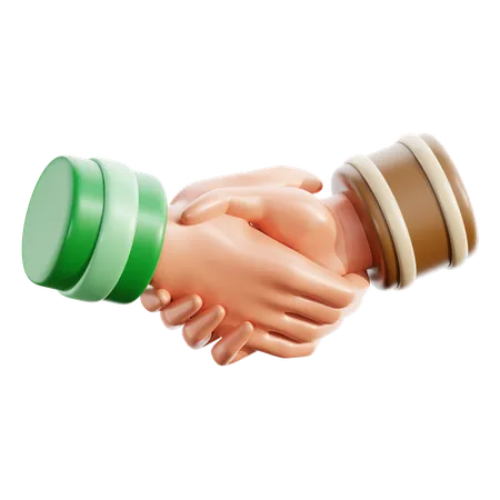 Handshake  3D Icon