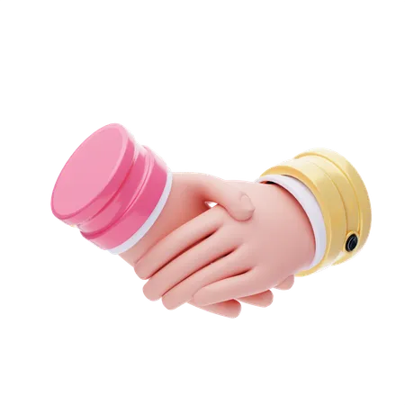 Handshake  3D Icon